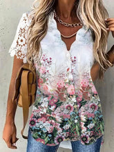 Gloria | Comfy Casual Floral Blouse-2